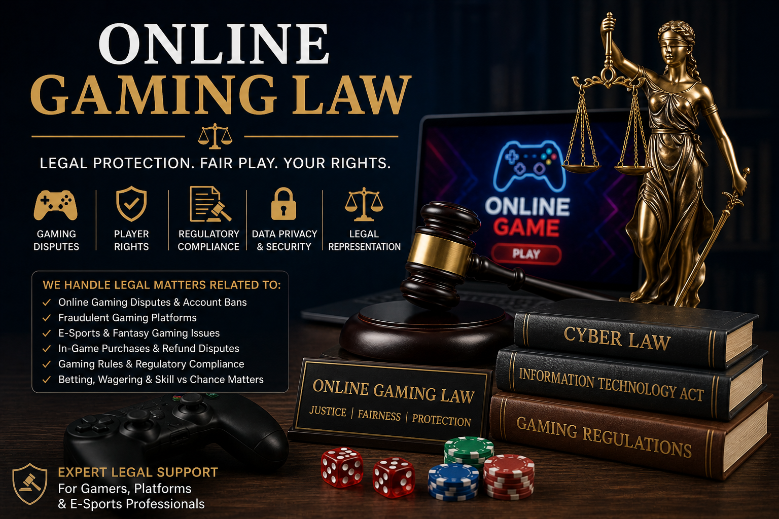 Best Online Gaming & E-Sports Lawyer in Lucknow - Advocate Anurag Arora